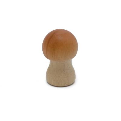 Pilze zum Schneiden aus Holz, 2 Stück, Kaufladenzubehör