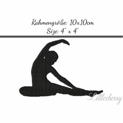 Stickdatei "Yoga 3" 10x10