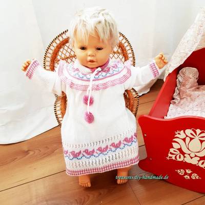 Vintage, Baby Kleidchen Größe 68, Feinstrick
