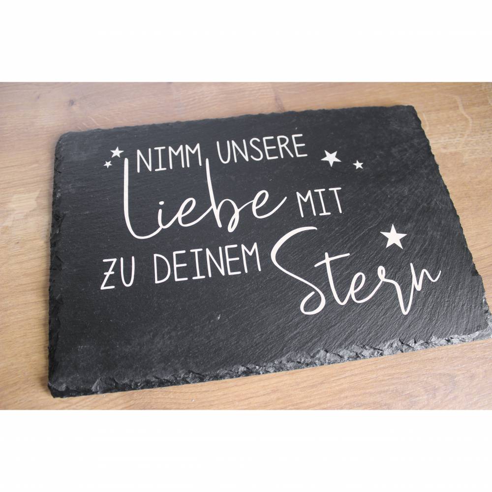 Gedenktafel "Sternenkind" aus der Manufaktur Karla Bild 5