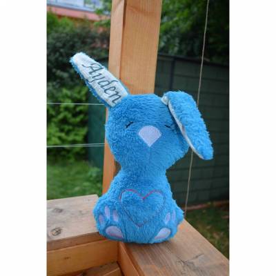 Schmusehase Personalisiert Geschenk Geburt Taufe Hase