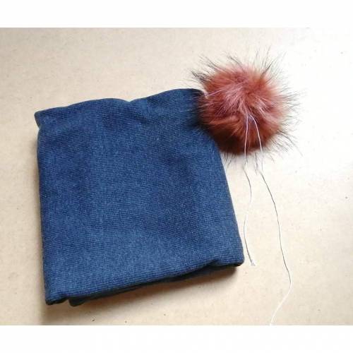 Materialpackung für Mütze und Loop