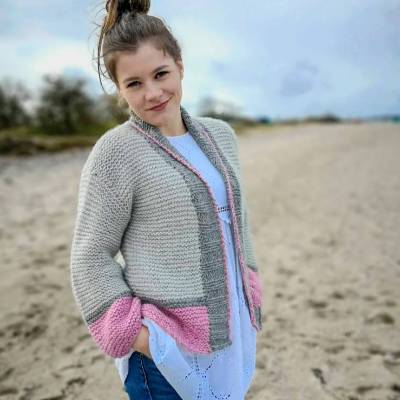 Strickanleitung I KüstenCardigan : Winter