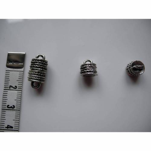 Magnetverschluß Altsilber 2er Set