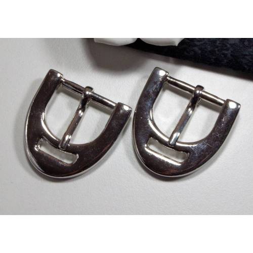 2 Gürtelschnallen 25mm silberfarben, Schnallen, Gürtelschließen, Vintage, Trödel Dings da