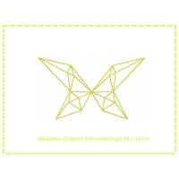 Stickdatei Origami Schmetterling3 10x10