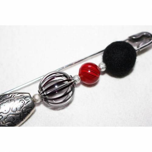 Anstecknadel, Schmucknadel, Tuchnadel, lampwork