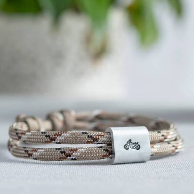 Armband personalisiert mit Gravur handgestempelt zur Taufe, Kommunion, Geburtstag, Schulanfang, Konfirmation, ichthys, Kreuz