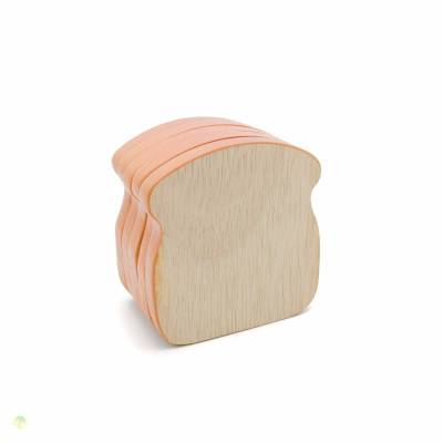 Toast 5 Scheiben zum Schneiden, Kaufladenzubehör