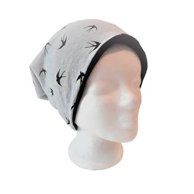 Wende Beanie, Beanie Mütze gefüttert