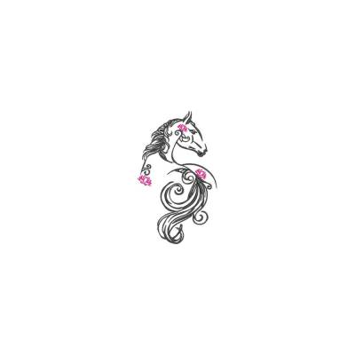 Stickdatei Pferd Swirly für den 13x18 Rahmen  Diese Stickdatei mit einem Pferd in stilisierte Form ist hervorragend zur Verzierung von Bekleidung oder Wohntextilien wie Handtücher geeignet und wird jeden Reiter dieser Reitsportart oder Fans begeistern.  Sie benötigen für die weitere Verwendung eine Stickmaschine   Ihr Downloadordner im zip-Format enthält: Stickdatei Größe ca.11 cm x 18 cm, ca. 16355 Stiche, 2 Farbe  Stickformate: hus, pes, xxx,  dst, exp, sew, vp3, shv, jef sowie ein PDF mit den