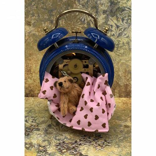 Bärino "Time to sleep"  7 cm MIT Wecker