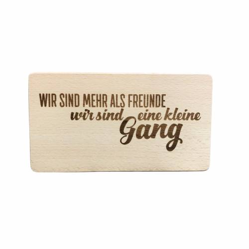 Frühstücksbrett Brett Freunde Freundin Schneidebrett Geschenk Geburtstag Weihnachten Holz Brotzeit Vesperbrett Liebe