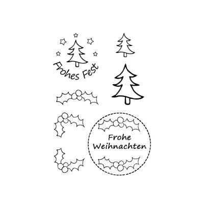 Stempel Set Frohes Fest
