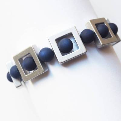 Polarisarmband blau oder in deiner Wunschfarbe