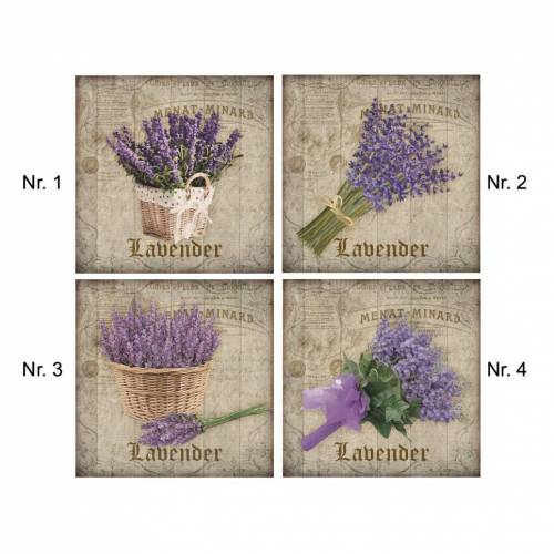 Fliesenaufkleber - Fliesenfolie - Lavendel  - 13066