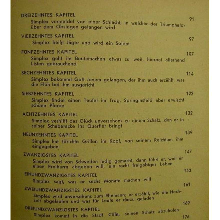 Der abenteuerliche Simplicissimus von Frank Xaver Kappus, Aufbau Verlag Berlin 1946, Bild 4