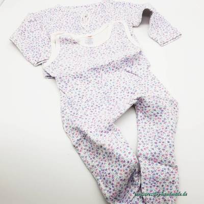 Vintage, Baby Strampler mit Hemdchen, Erstlingsausstattung, Größe 62-68