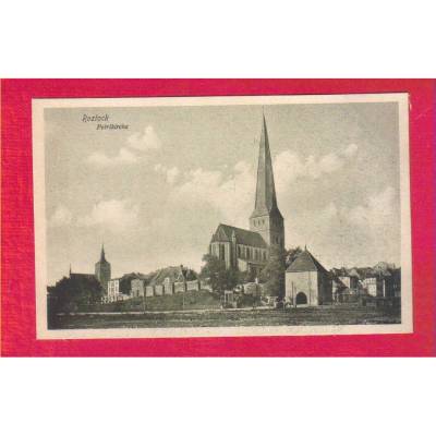 AK - Alte Ansichtskarte - Rostock Petrikirche - ca. 1925