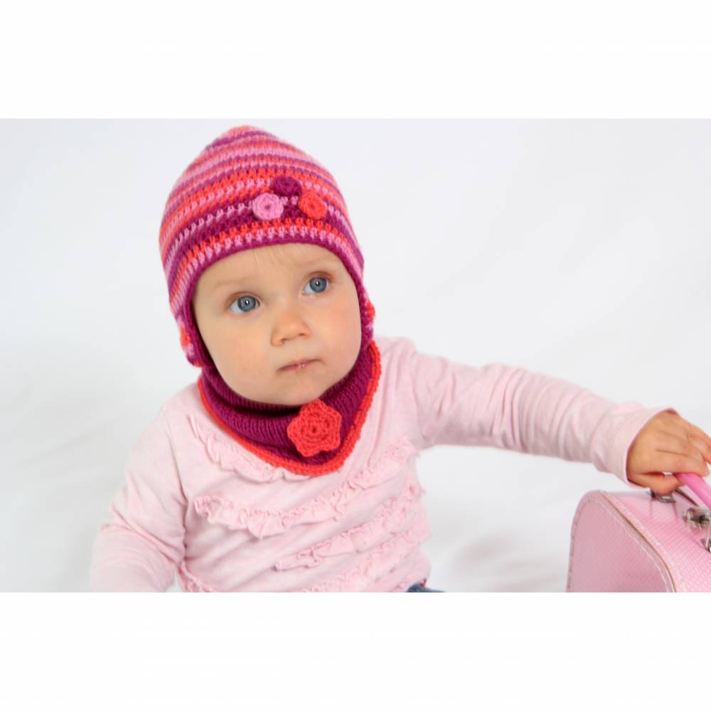 Strickanleitung für das süße Halstuch "Findus", für Babys und Kleinkinder von 0-3 Jahre - ideal für Anfänger gee Bild 3