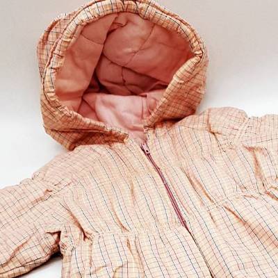 Vintage, Baby Schneeanzug Größe 74 mit Reißverschluss, Winter, warm, rosa