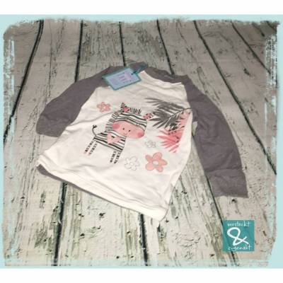 Langarmshirt "Zebra", Größe 86/92