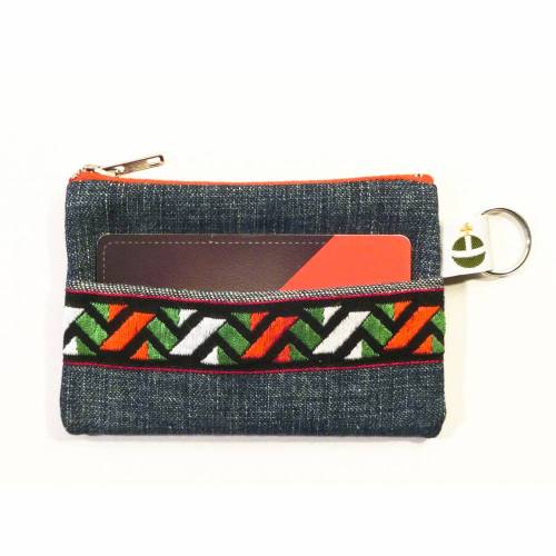 Jeans Geldtasche, Kopfhöhrertasche, Schlüsseltasche, Kreditkartentasche, Upcycling