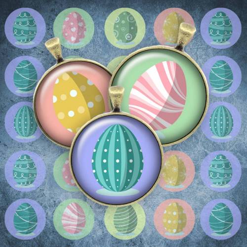 127 - Cabochon Vorlagen, 25mm 18mm 14mm 12mm, rund, Cabochon Motive, Bottle Cap images abstrakt modern pastell 