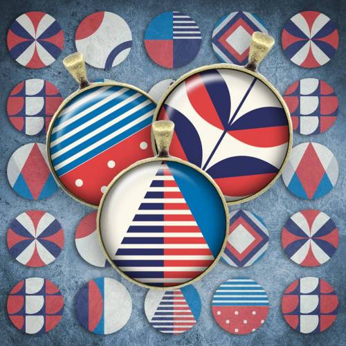 299 - Cabochon Vorlagen, 25mm 18mm 14mm 12mm, rund, Cabochon Motive, Bottle Cap images abstrakt modern pastell