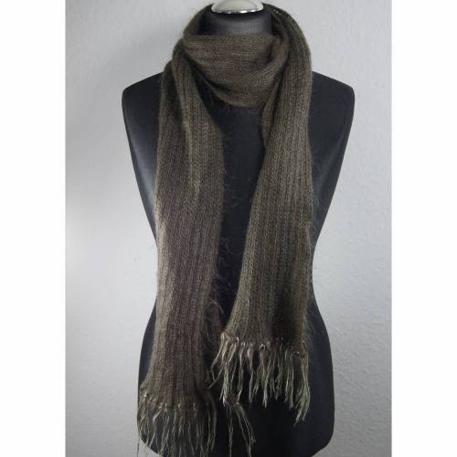 Strickschal handgestrickt Mohair