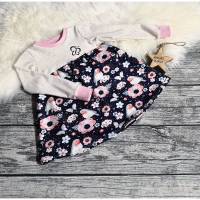 Kleid in Gr. 86/92, Mädchenkleidung, Kleid, Kinderkleid, Jerseykleid