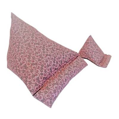 Tabletkissen, Handysitzsack, Buchkissen rosa geblümt