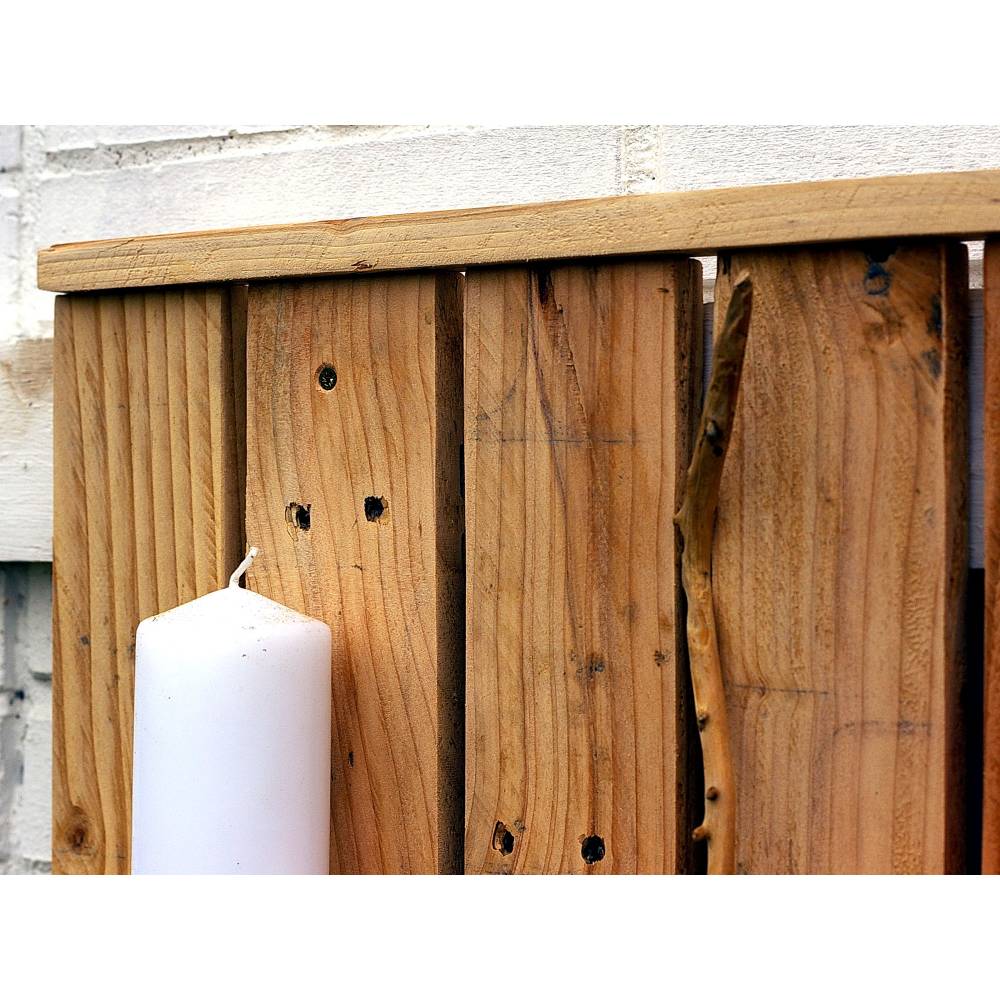 Regal zum Aufhängen, Wandregal, Regal, Bord, Holzregal, Palettenmöbel, Regal aus Palettenholz, DIY, Upcycling Bild 4