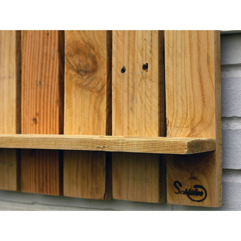 Regal zum Aufhängen, Wandregal, Regal, Bord, Holzregal, Palettenmöbel, Regal aus Palettenholz, DIY, Upcycling Bild 9