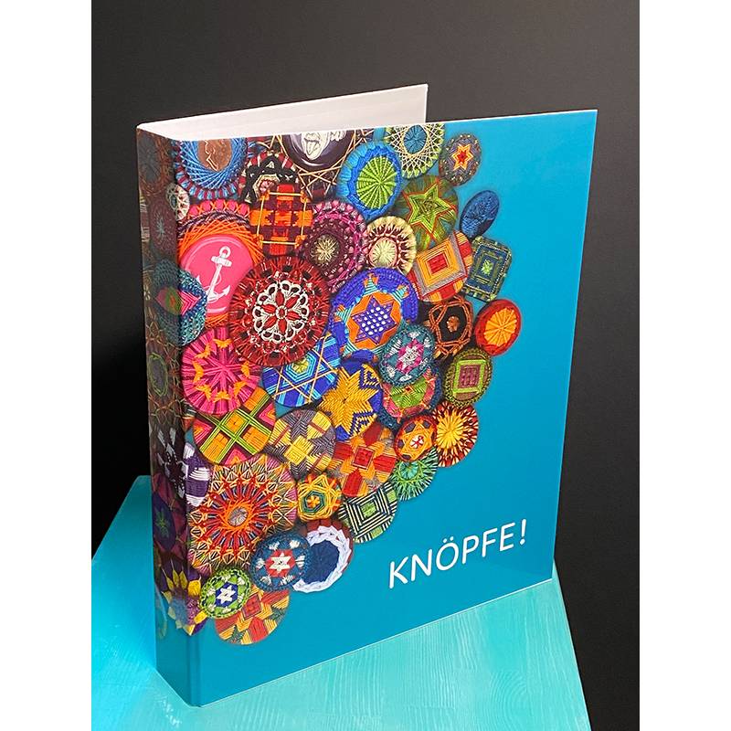Komplettpaket Knopfmacherei: Anleitungen für Zwirn- und Posamentenknopfmacherei mit Sammelordner Bild 9