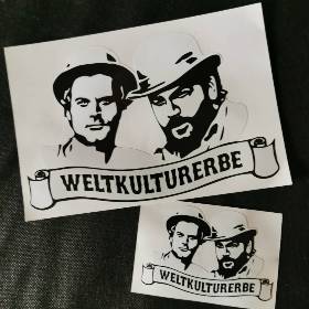 Weltkulturerbe Bud und Terence in 2 Größen