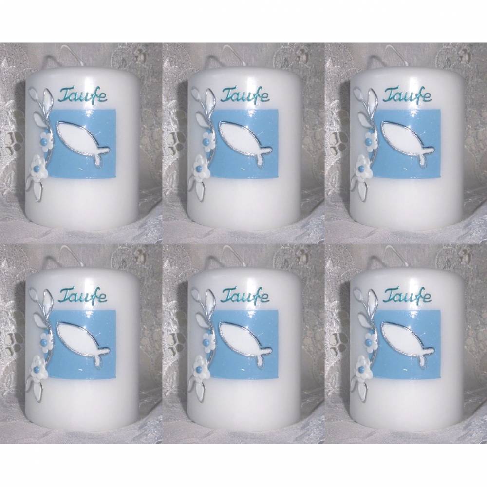 Personalisierte Gastgeschenke-Kerzen: Taufe * Geburt * Mitgebsel " Gastgeschenk * Gastkerze * Tischdeko * Tischkerze Bild 3