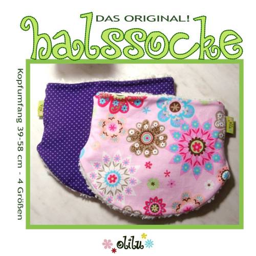 Halssocke FREEBOOK - Anleitung für einen Halswärmer zum Wenden für Kinder und Erwachsene! Nähanleitung und Schnittmuster