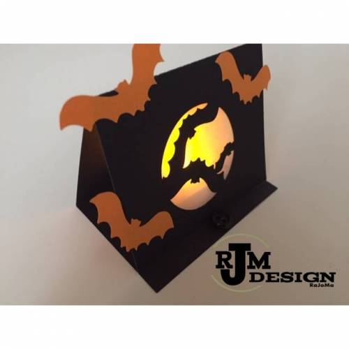 Digi Paper Set Digistamp  Fledermaus RaJoMa