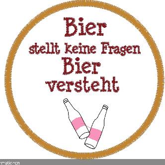 Bier Untersetzer Set Version 3 (7 Sprüche + 1 Leerer Untersetzer) ITH Bild 7