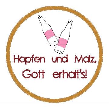 Bier Untersetzer Set Version 3 (7 Sprüche + 1 Leerer Untersetzer) ITH Bild 9