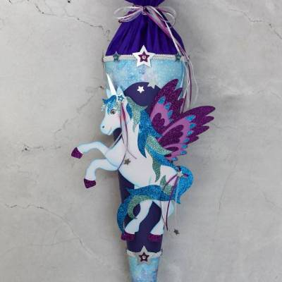 Schultüte Pegasus „Blue“