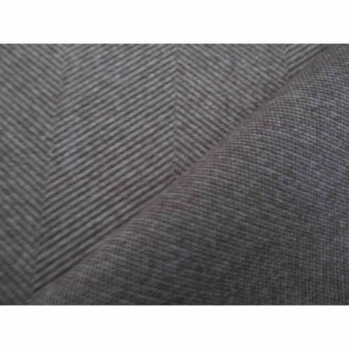 Mantelstoff Jackenstoff Jacquard in Wolloptik mit Fischgrat Muster hellbraun/wollweiß (1m/14,-€ )