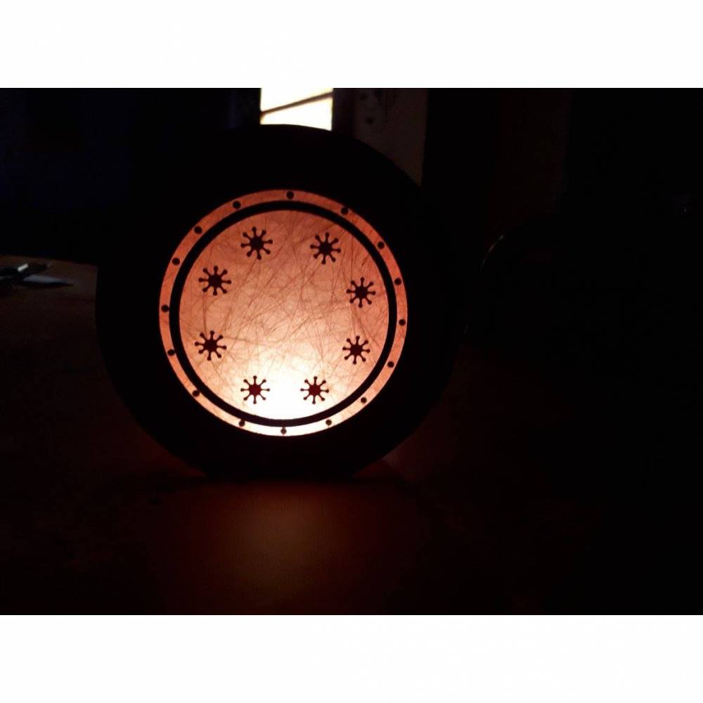 Laterne Rohling zum Selbstgestalten inkl. Halloweendatei plus Plotterdatei Bild 7