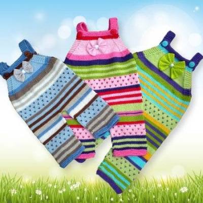 Strickanleitung Babylatzhose in 3 Größen