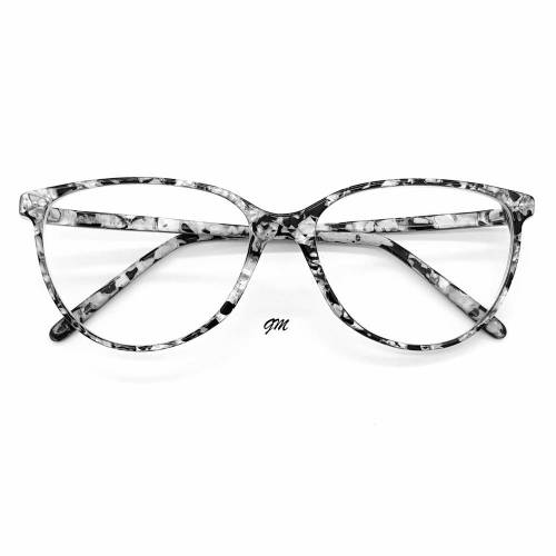 Retro - vintage 80/90er Jahre Brillenfassung Kunststoff