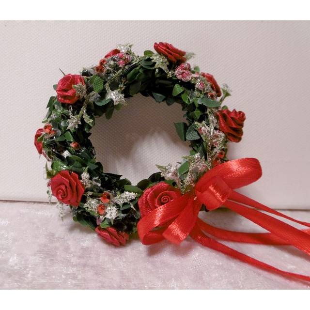Kerzenkranz * Schmuckkränzchen * für Kerzen bis 4cm Durchmesser * Weihnachten * Advent * Tischdeko *