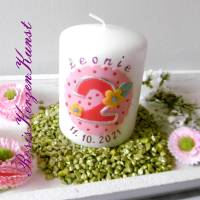 Geburtstagskerze 2. Geburtstag * Gastgeschenk * Mitgebsel * Tischkerzen * Tischdeko * Buben u. Mädchen