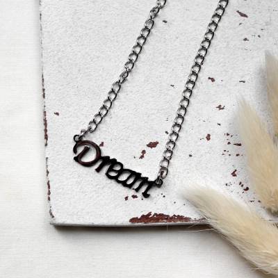 Dream • Kette silber | Halsschmuck | Geschenk Frau | Freundin | Schwester | Mama