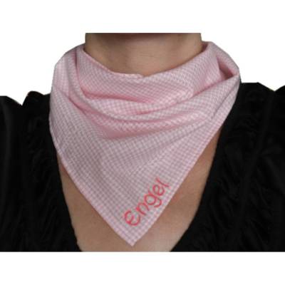 Halstuch kariert für Männer und Frauen mit Namen grün blau lila rosa Tuch - Trachtentuch - Accessoires für Oktoberfest